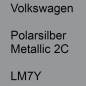 Preview: Volkswagen, Polarsilber Metallic 2C, LM7Y.